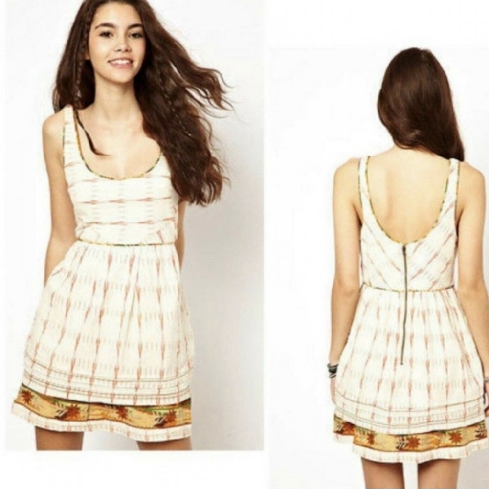 Free People New Romantics weather vane okay dress size 8 with pockets EUC